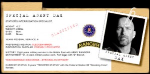 profile of Agent Dax in Sin-Jin-Smyth