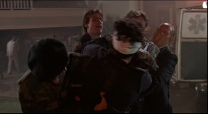 Kevin Gage with Tom Hanks in in The 'Burbs
