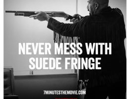 Never Mess with Suede Fringe - 7 Minutes